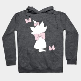 Marie Aristocats Pattern Hoodie